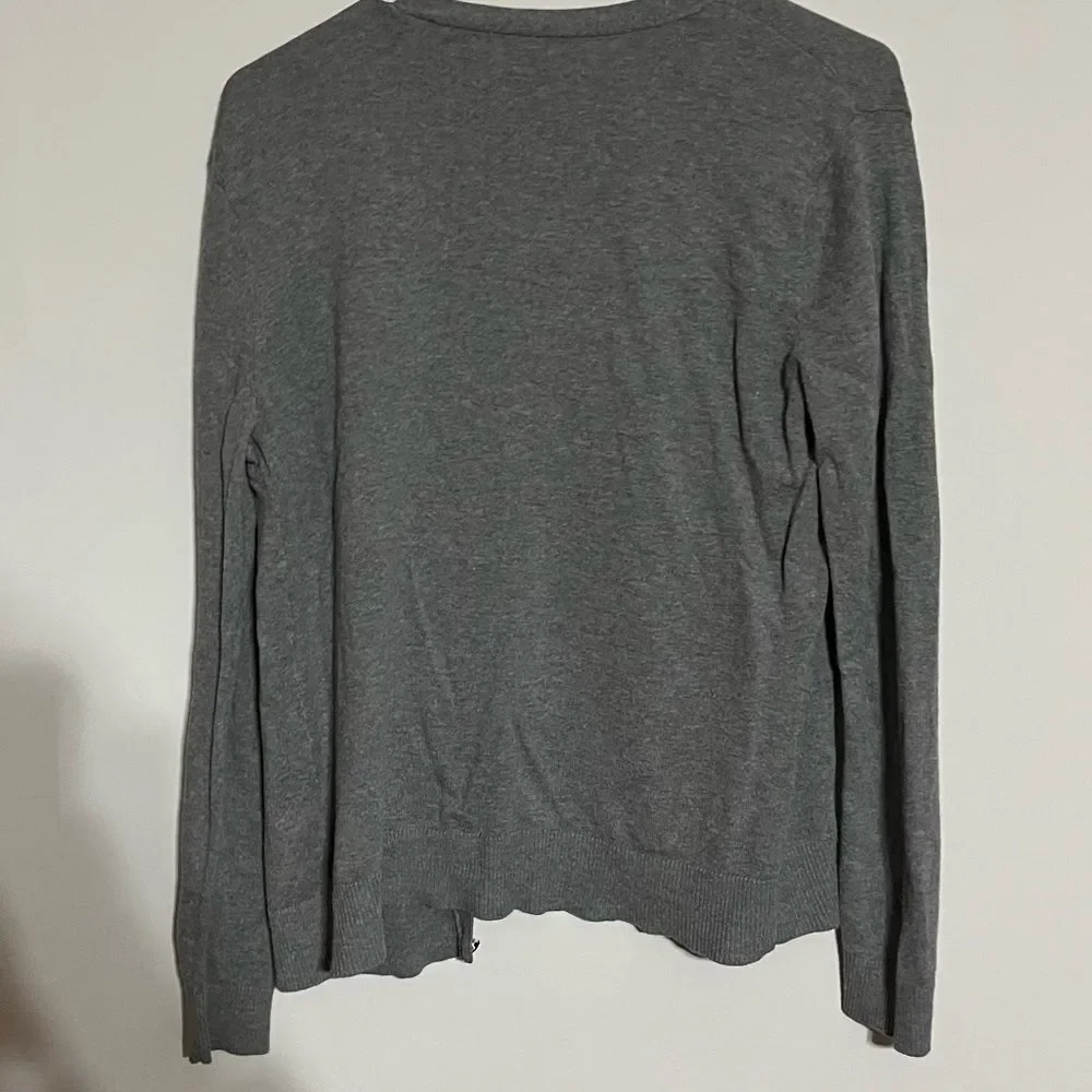 New York and Company Gray Cardigan - Picture 2 of 5